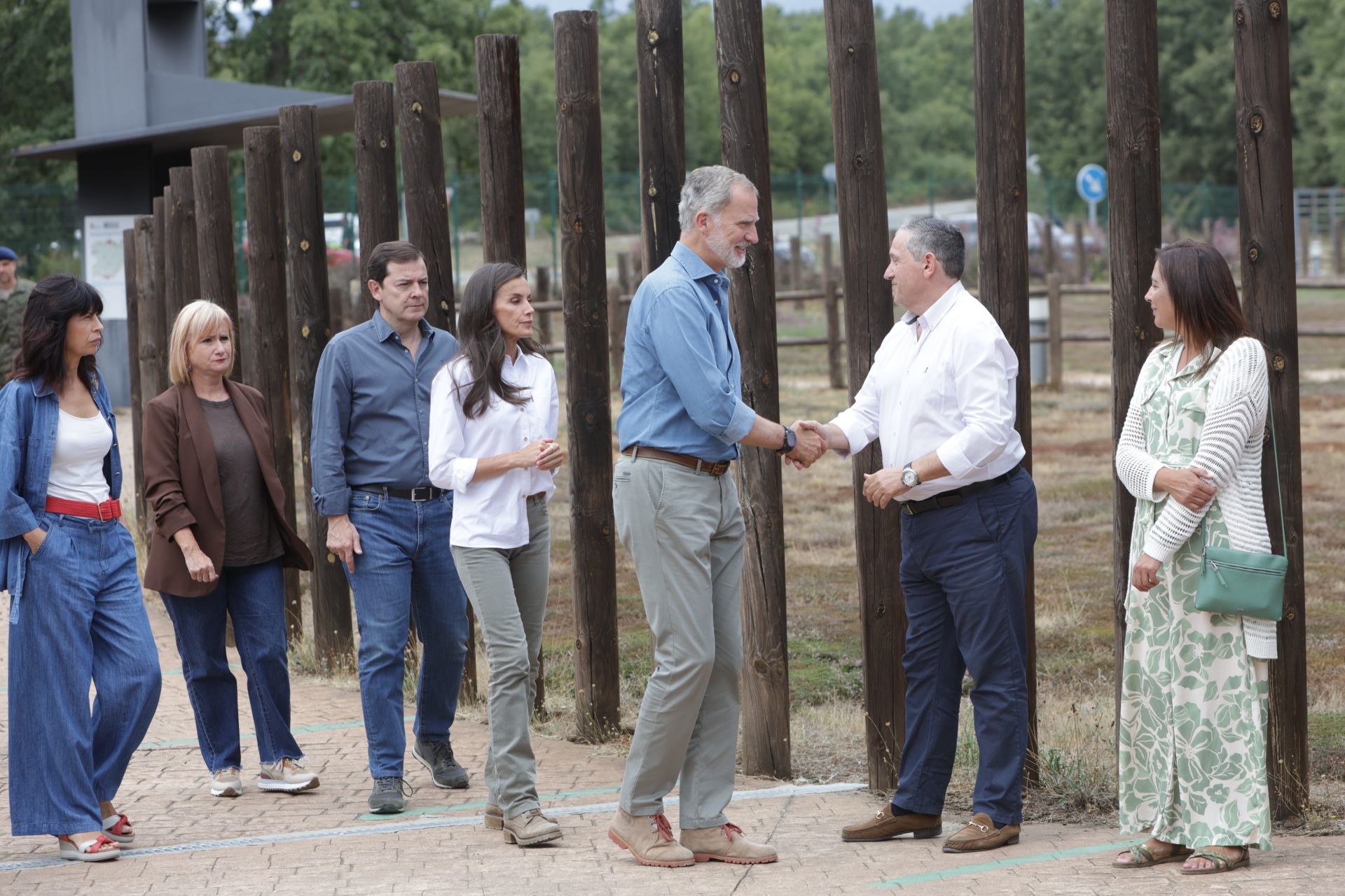 Los reyes visitan Sanabria antes de llegar a Las Médulas