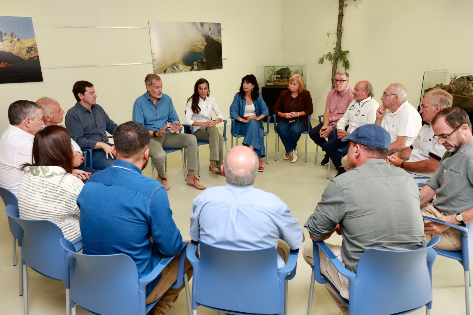 Los reyes visitan Sanabria antes de llegar a Las Médulas