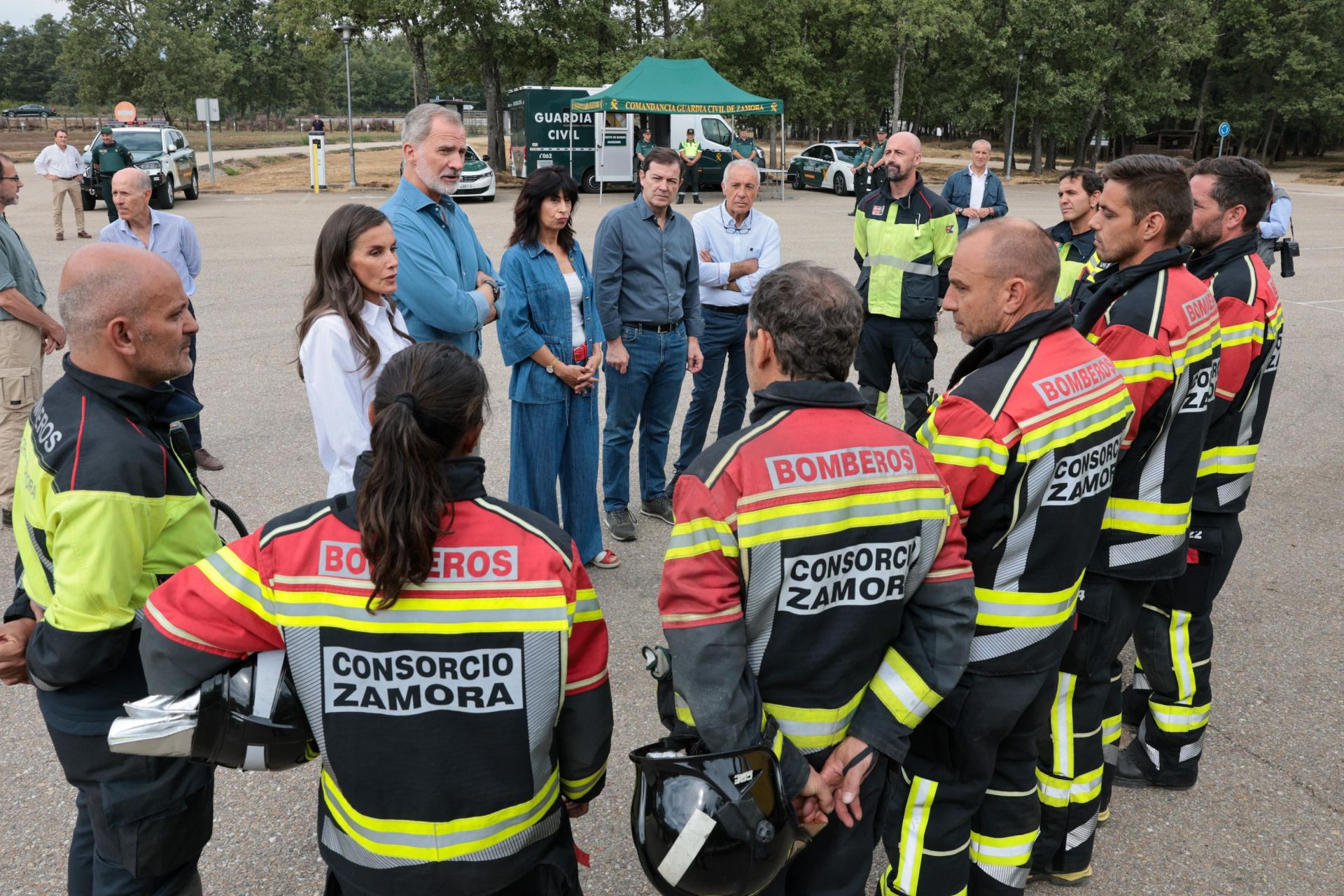 Los reyes visitan Sanabria antes de llegar a Las Médulas
