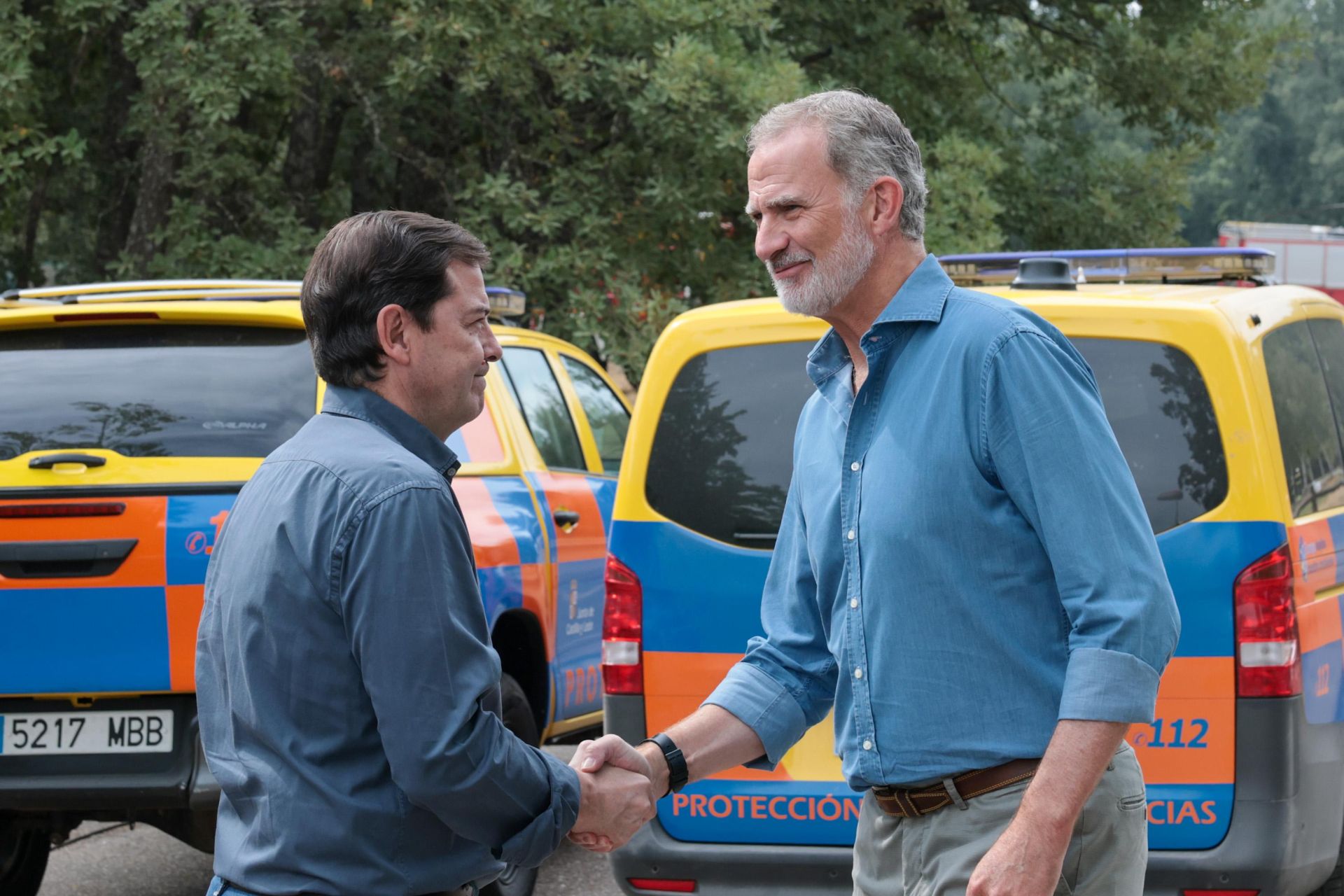 Los reyes visitan Sanabria antes de llegar a Las Médulas