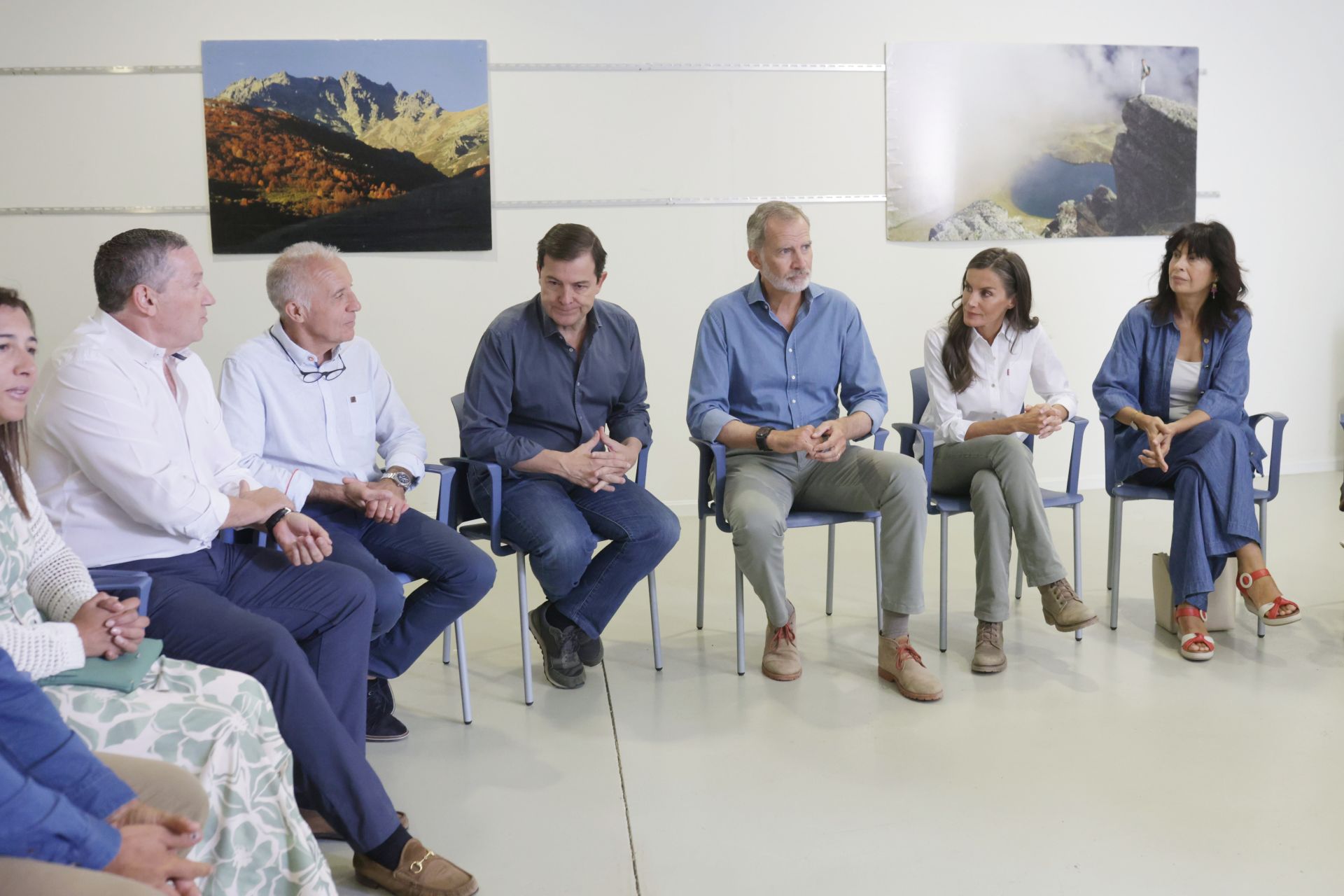 Los reyes visitan Sanabria antes de llegar a Las Médulas