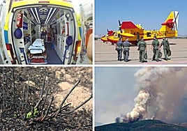 Las imágenes de la jornada.