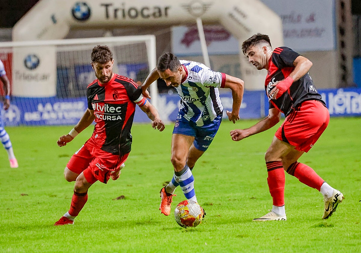 Las mejores imágenes del Real Avilés Indutrial - SD Ponferradina