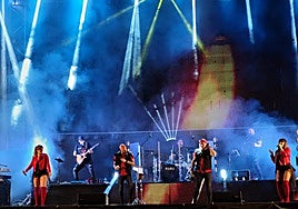 Imagen de archivo de una orquesta.