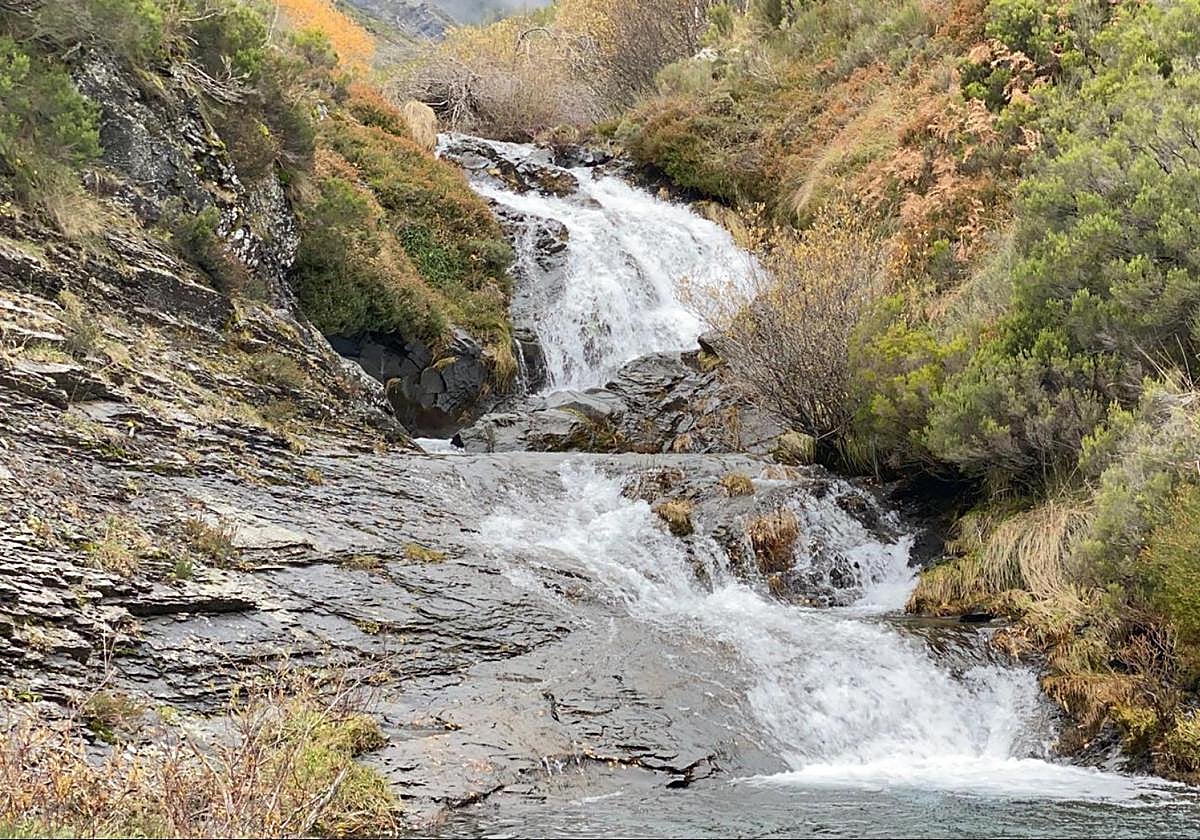Cascadas del río Faro, en la provincia de León.