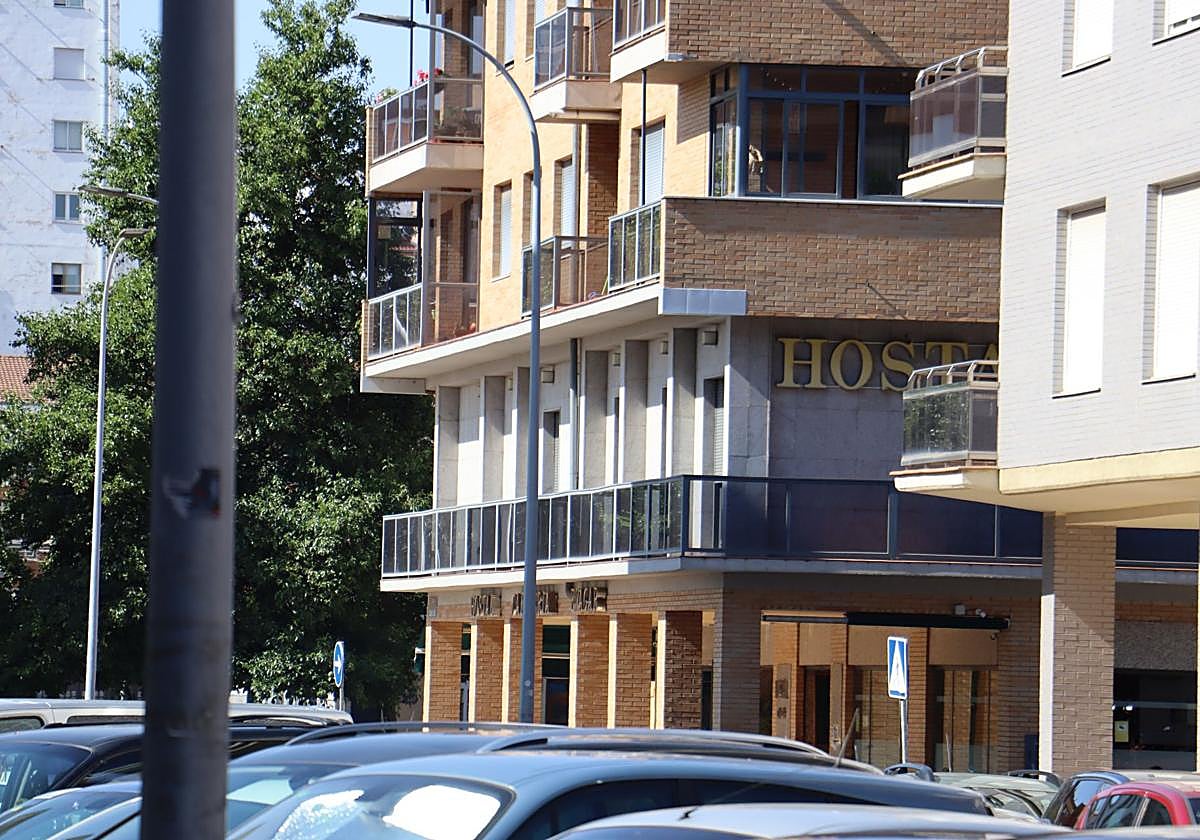 Vista de la calle del reto de esta semana.