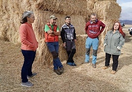 Grupo de ganaderos de Lucillo.