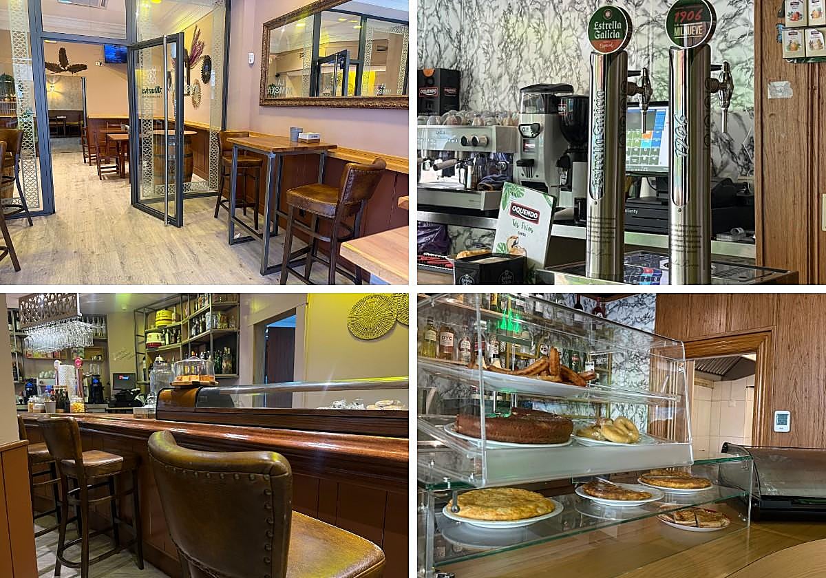 Imágenes de los dos establecimientos.