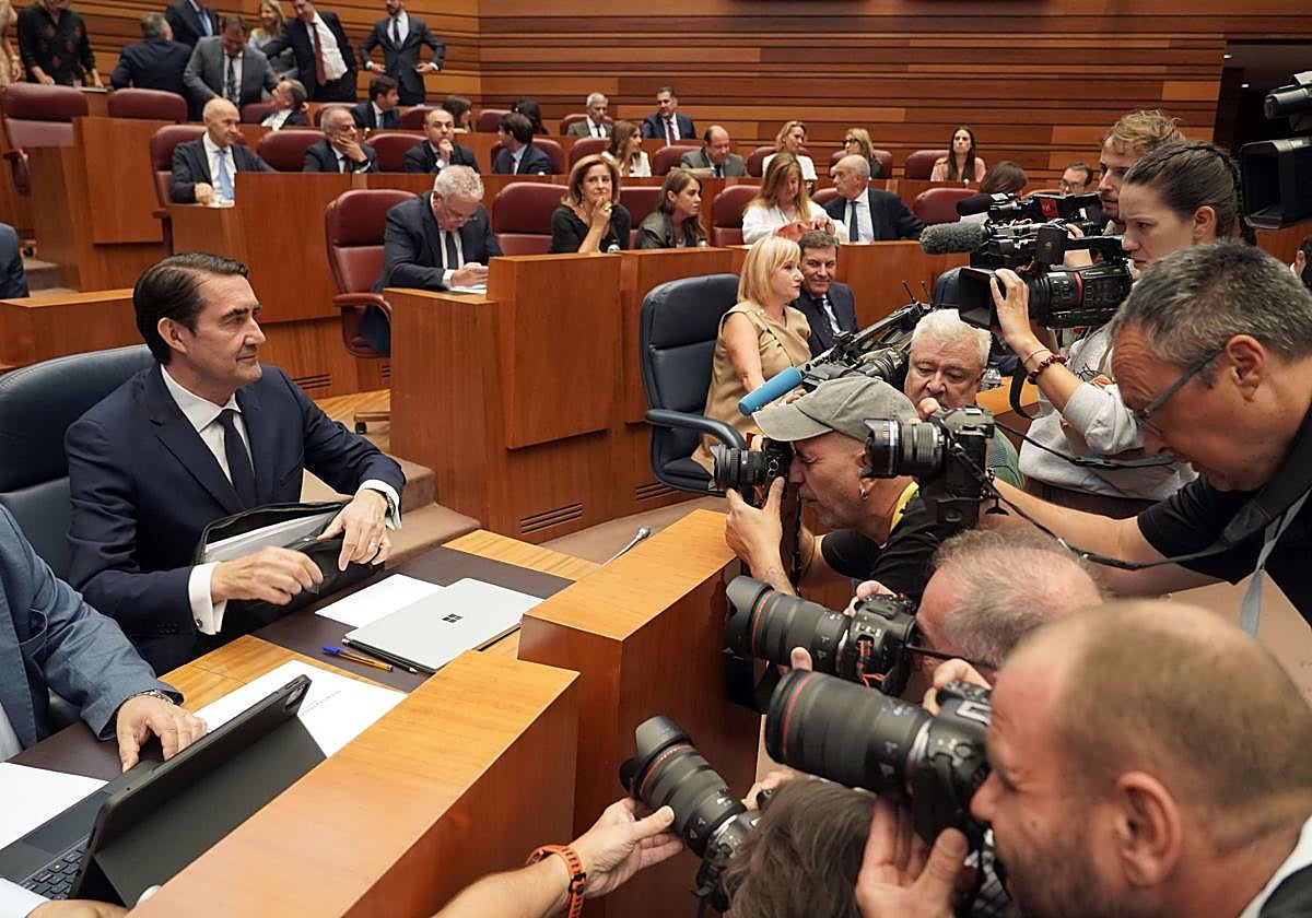 Sesión extraordinaria en las Cortes del pasado viernes 29 de agosto.