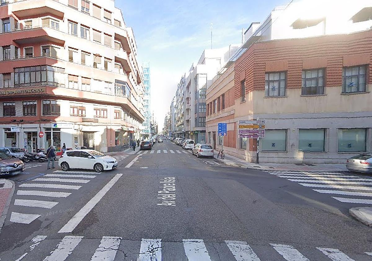 Cruce en el que ha tenido lugar el atropello.