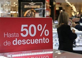 Imagen de una rebaja