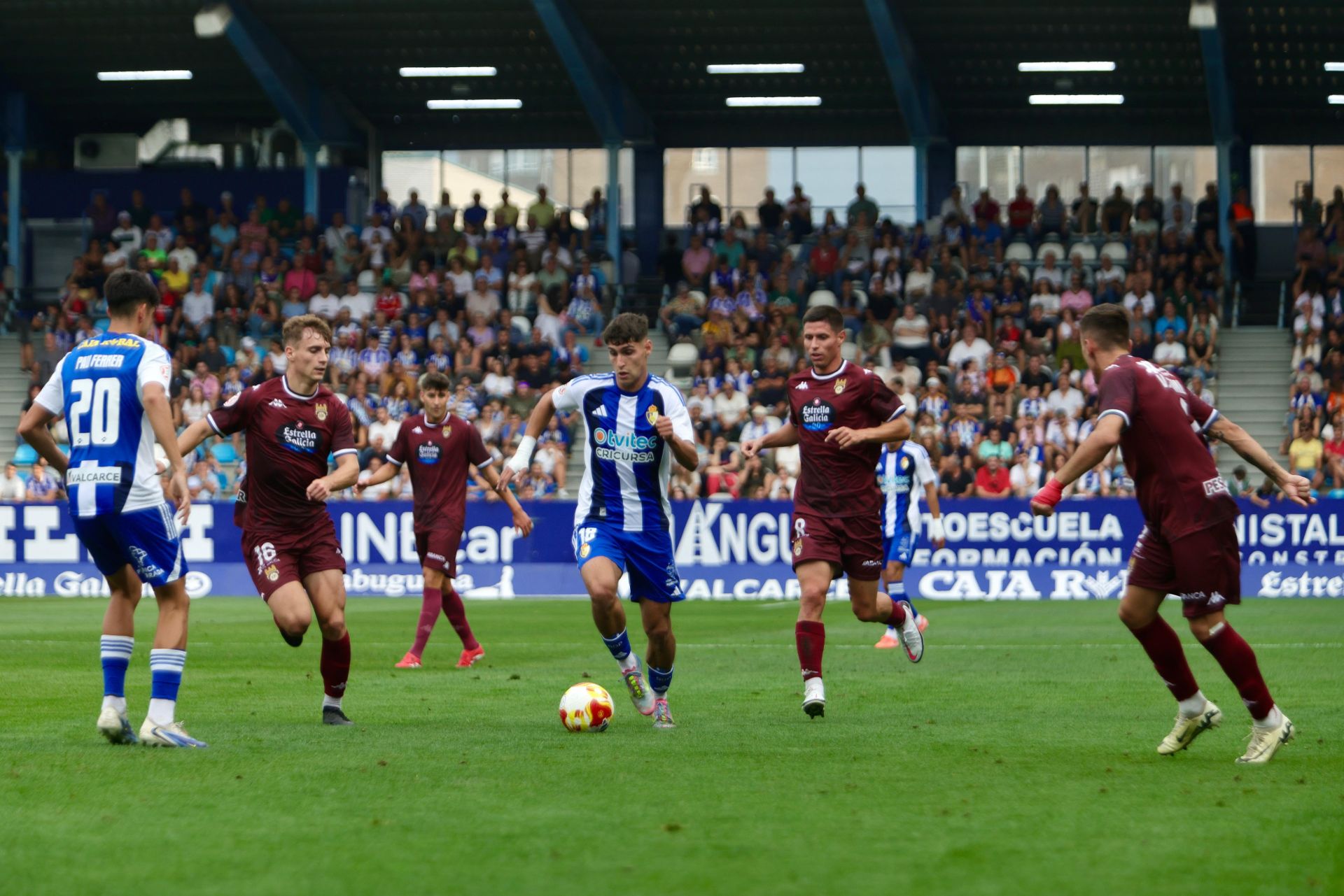 Las mejores imágenes del Ponferradina-Pontevedra