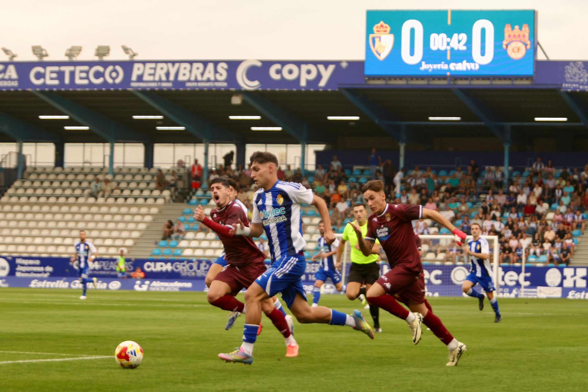 Las mejores imágenes del Ponferradina-Pontevedra