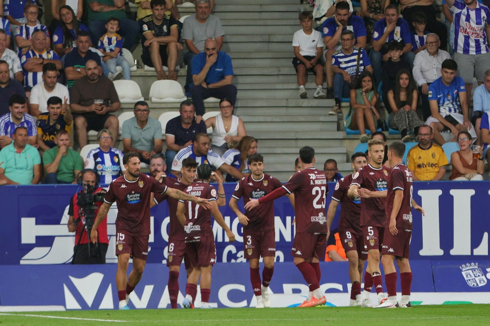 Las mejores imágenes del Ponferradina-Pontevedra