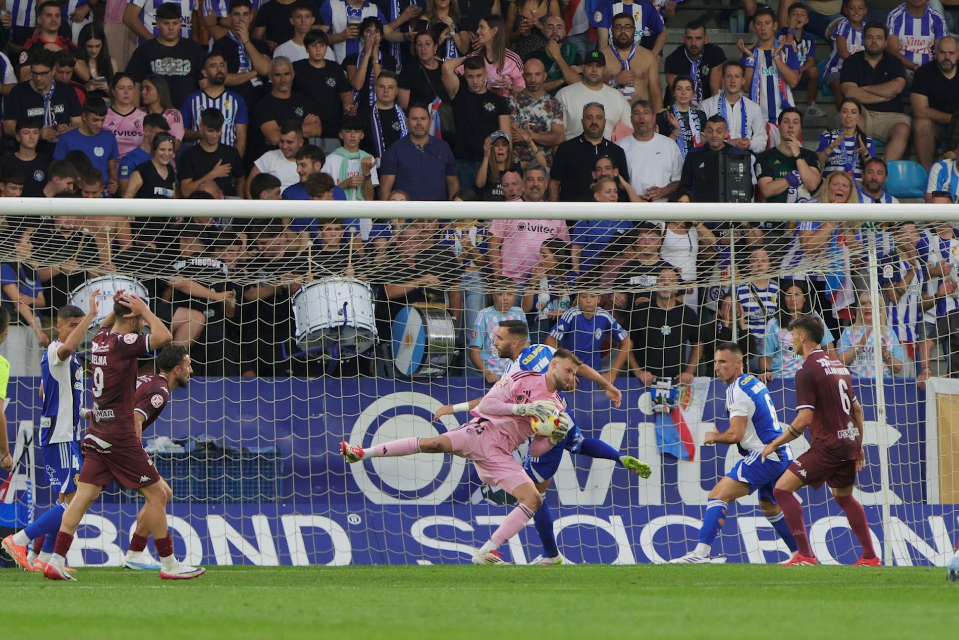 Las mejores imágenes del Ponferradina-Pontevedra