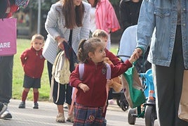 Los niños más pequeños, entrando a su primer curso de infantil