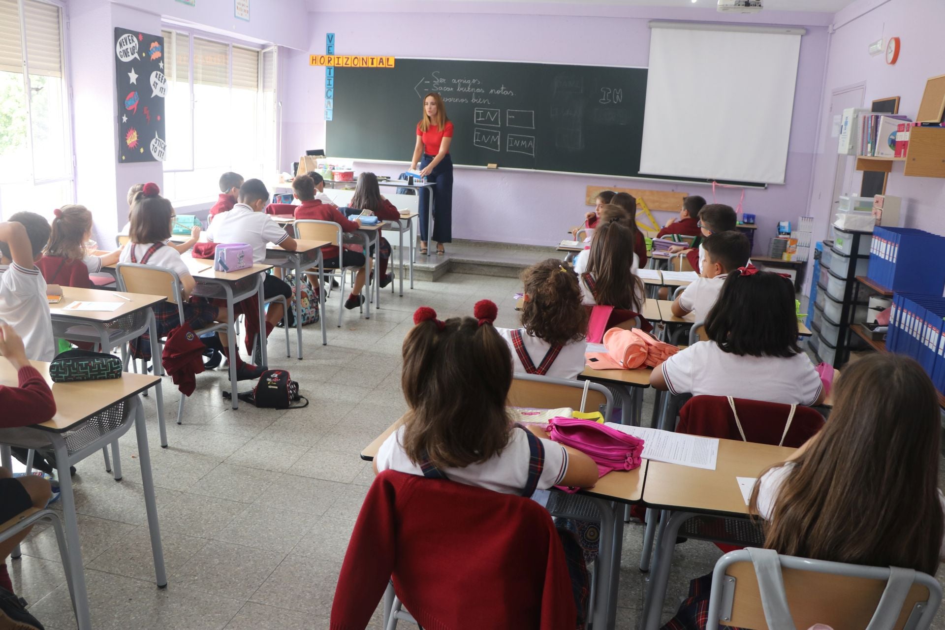 Las imágenes de la emotiva vuelta al cole en León