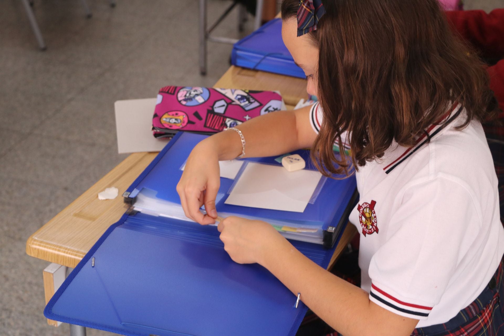 Las imágenes de la emotiva vuelta al cole en León