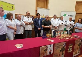 Imagen de la presentación de la feria en La Bañeza