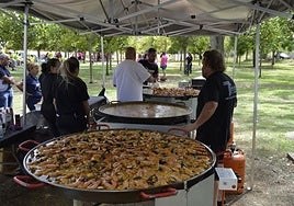 Imagen de la convivencia de peñas 2025