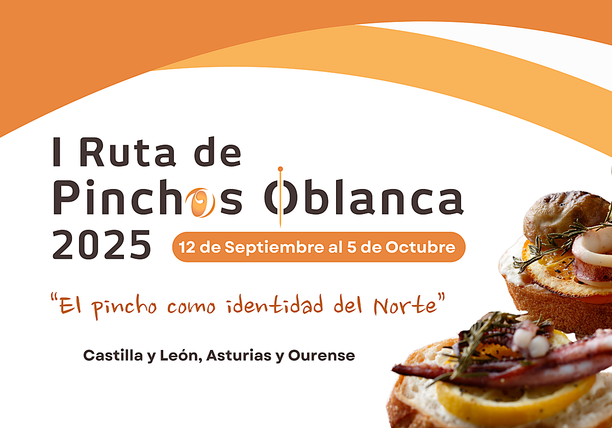 Imagen de la primera Ruta de Pinchos Oblanca 2025