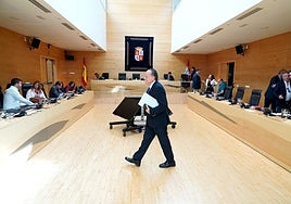 l presidente del Consejo de Cuentas de Castilla y León, Mario Amilivia.