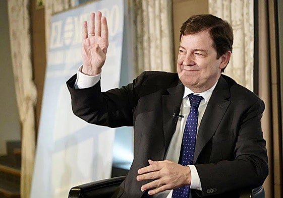 Alfonso Fernández Mañueco, presidente de la Junta.