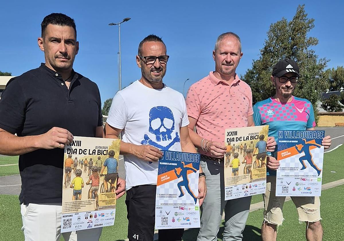 Imagen de la presentación de las actividades deportivas en Villaquilambre