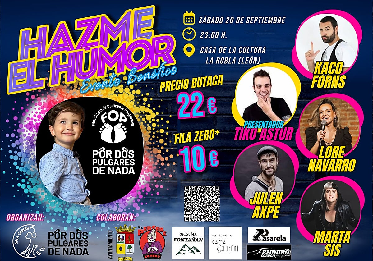 Cartel de 'Hazme el humor'