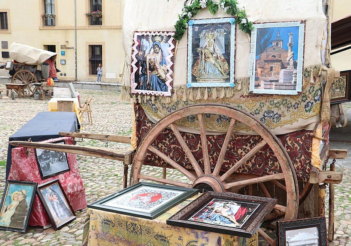 Una carro tradicional en la décima edición de La Melonera.