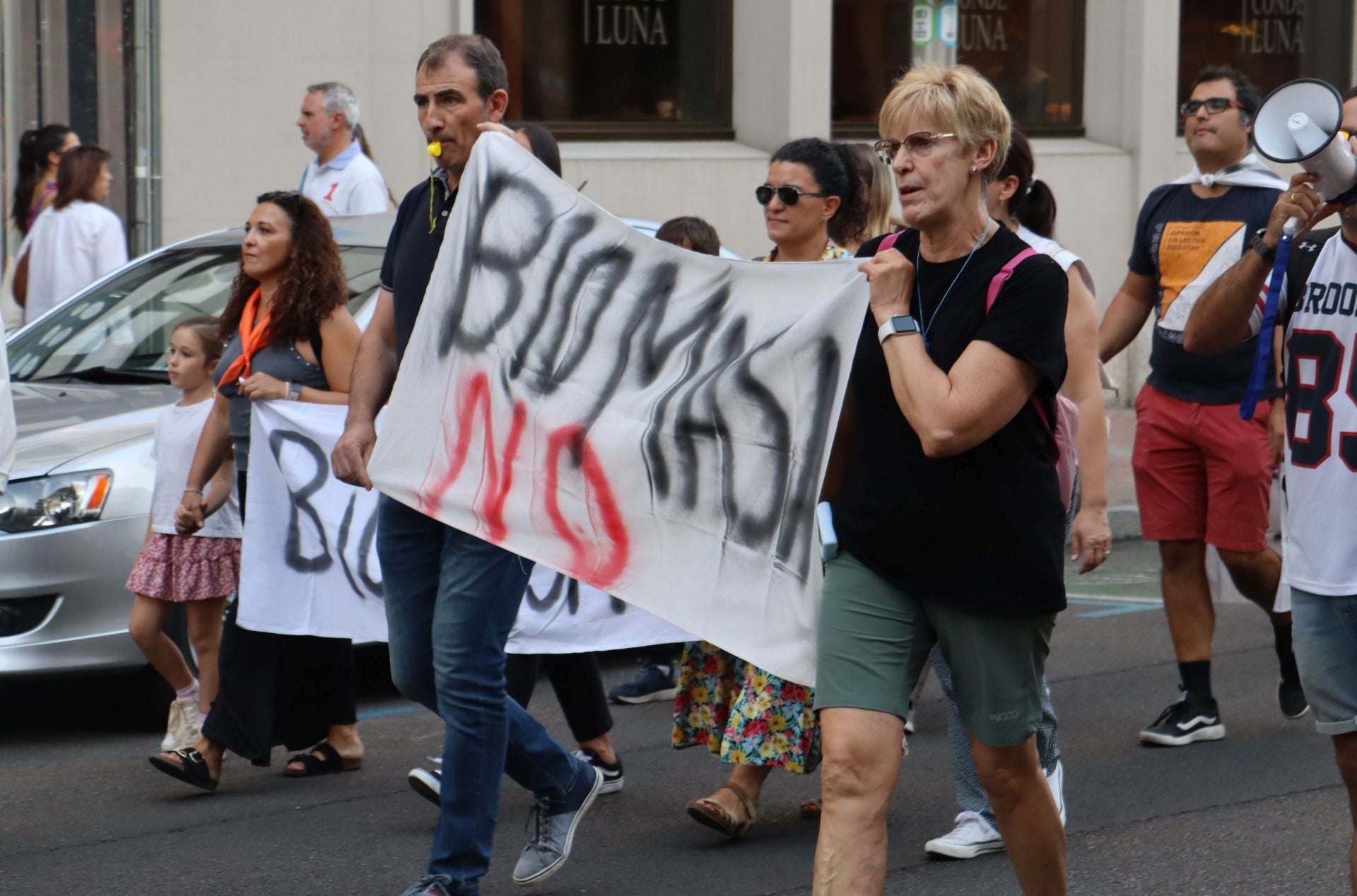 Protesta contra la macroplanta de biomasa proyectada en Puente Castro