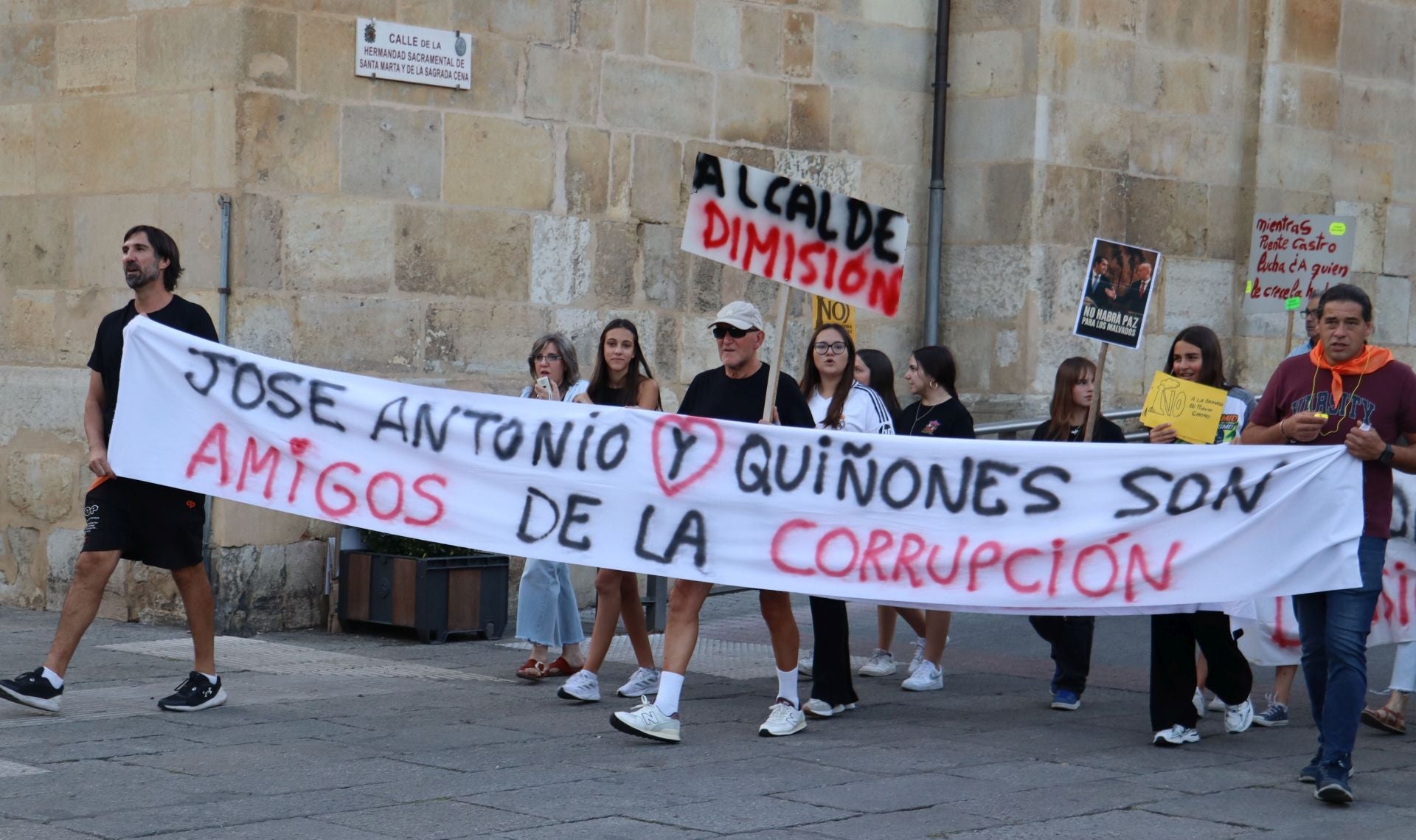 Protesta contra la macroplanta de biomasa proyectada en Puente Castro