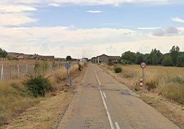 Imagen de la LE-213, en la provincia de León.