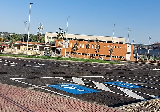 Obras en la zona de La Palomera.