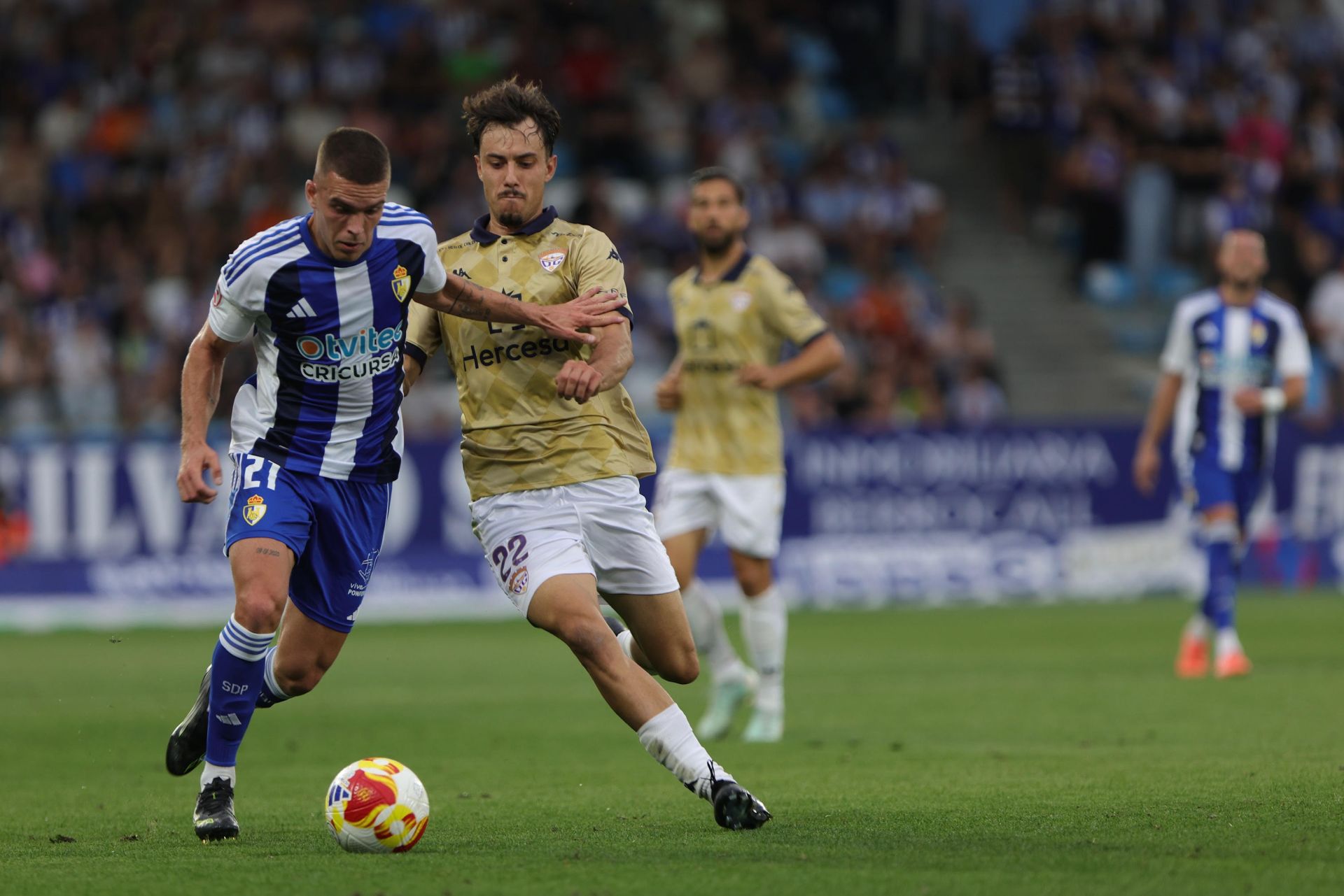 Las mejores imágenes del Ponferradina-Guadalajara