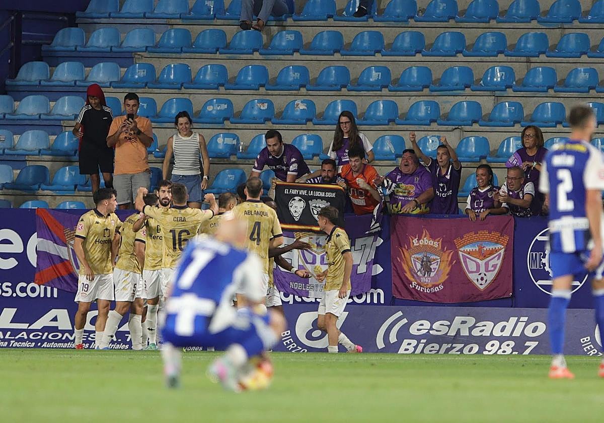 Las mejores imágenes del Ponferradina-Guadalajara