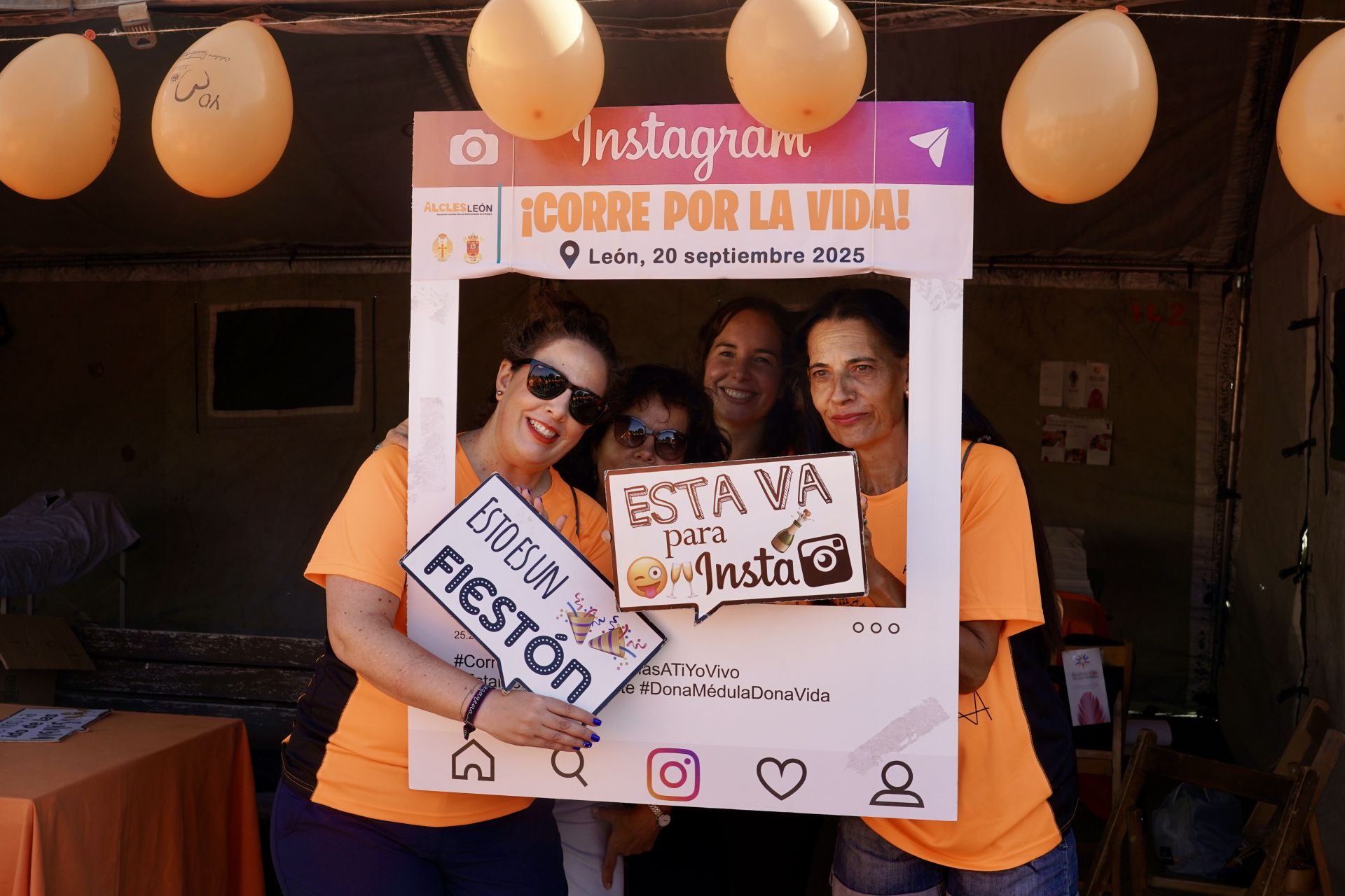 Las imágenes de la Carrera por la Vida en León