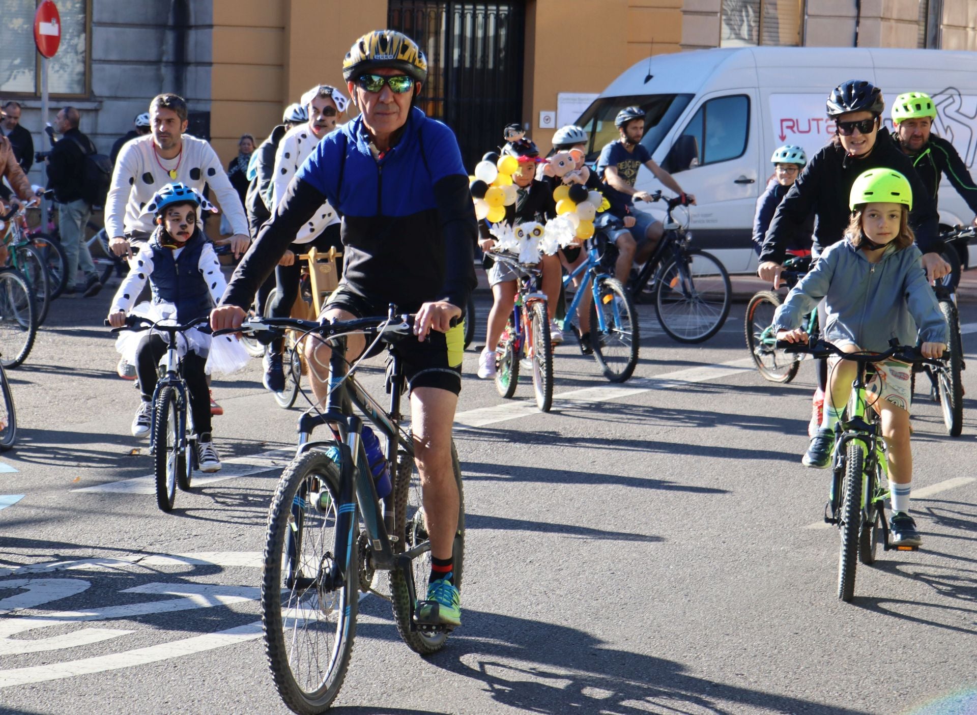 Las imágenes del Día de la Bici en León