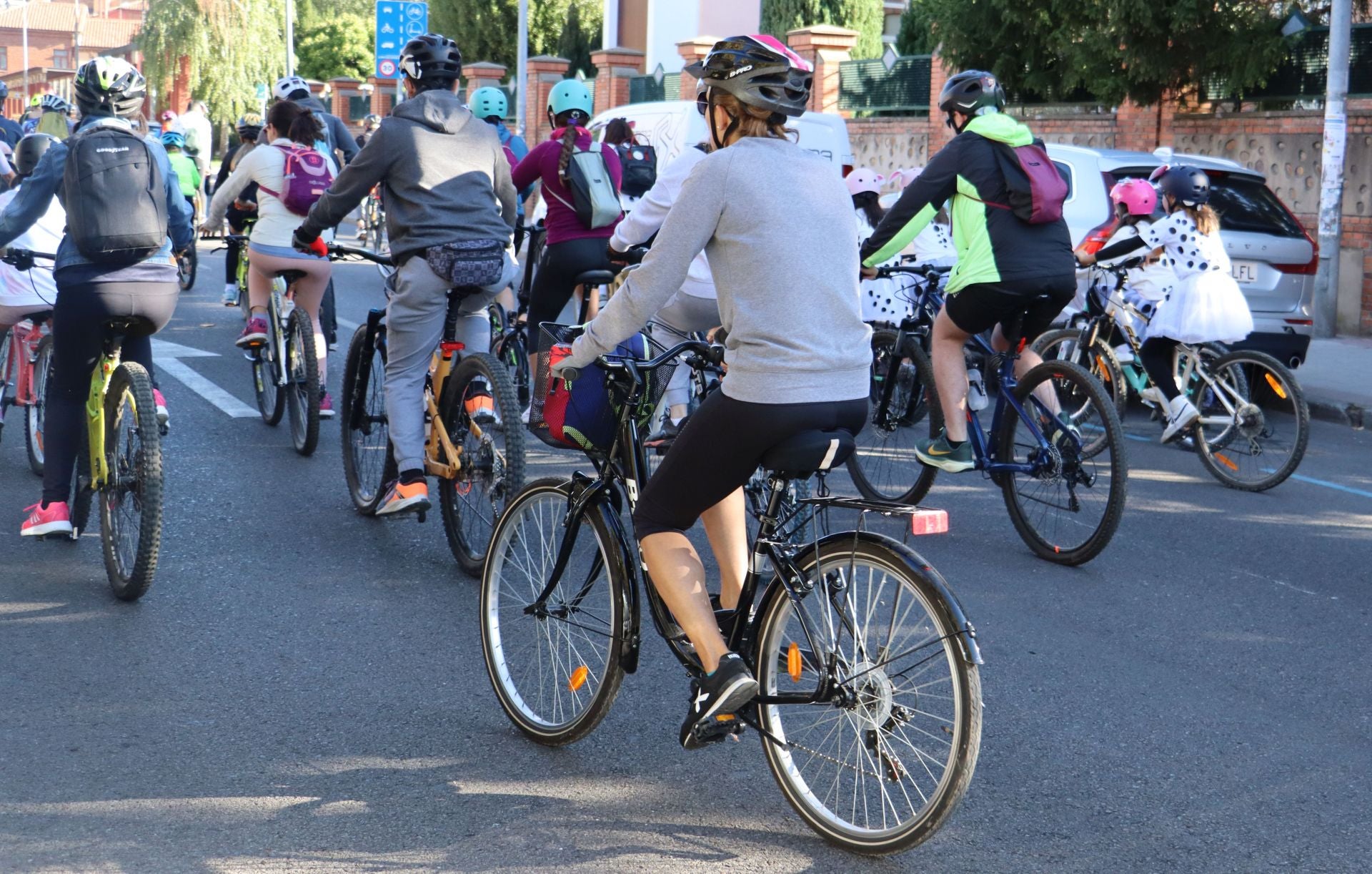 Las imágenes del Día de la Bici en León