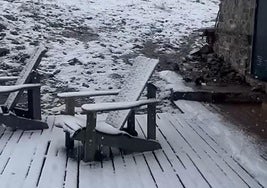 Nieve en el Collado Jermoso.