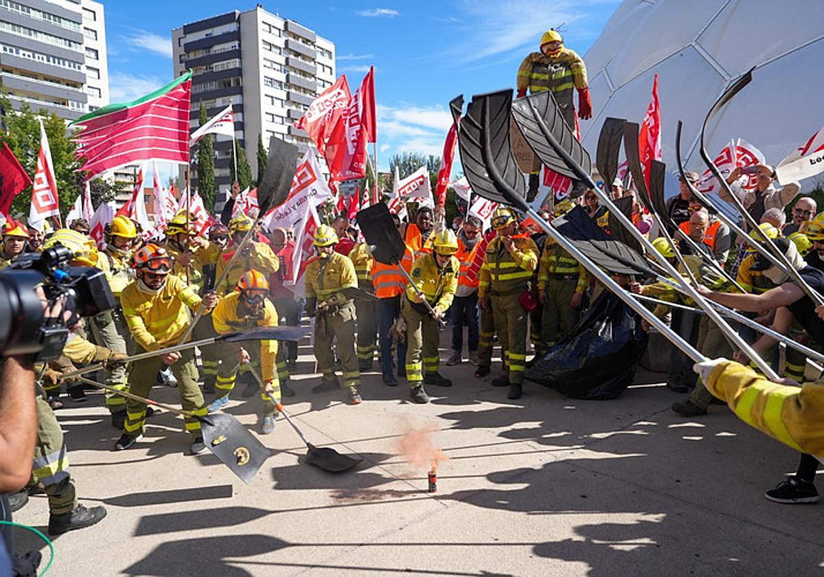 Imágenes de las Brif en Valladolid.