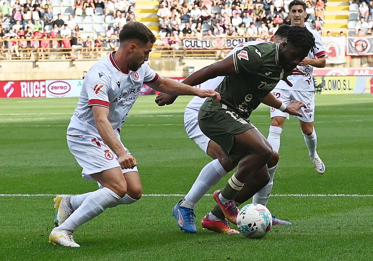 Calero, en un partido con la Cultural.