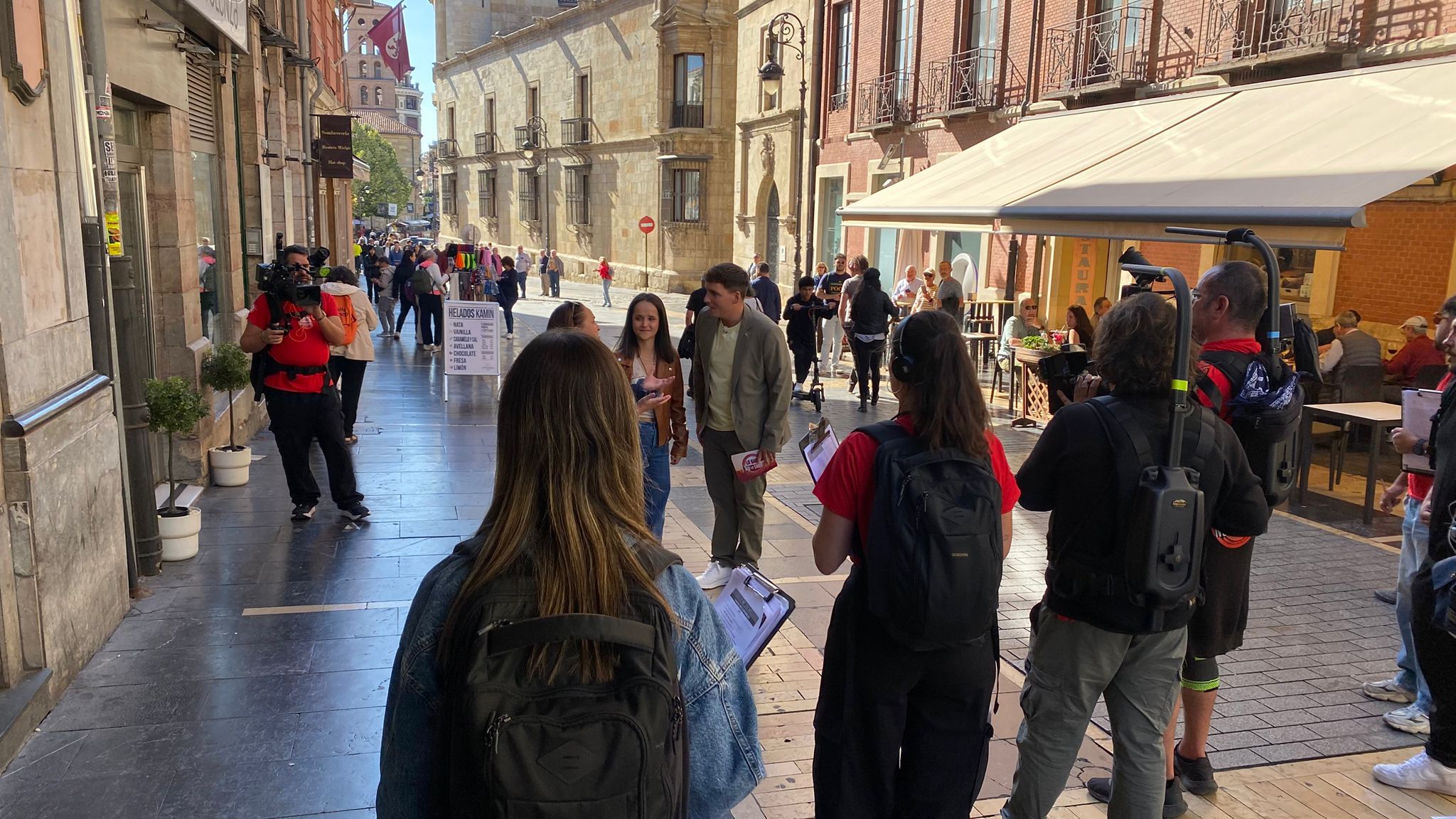 La grabación del programa de televisión &#039;Lo sabe, no lo sabe&#039; en León