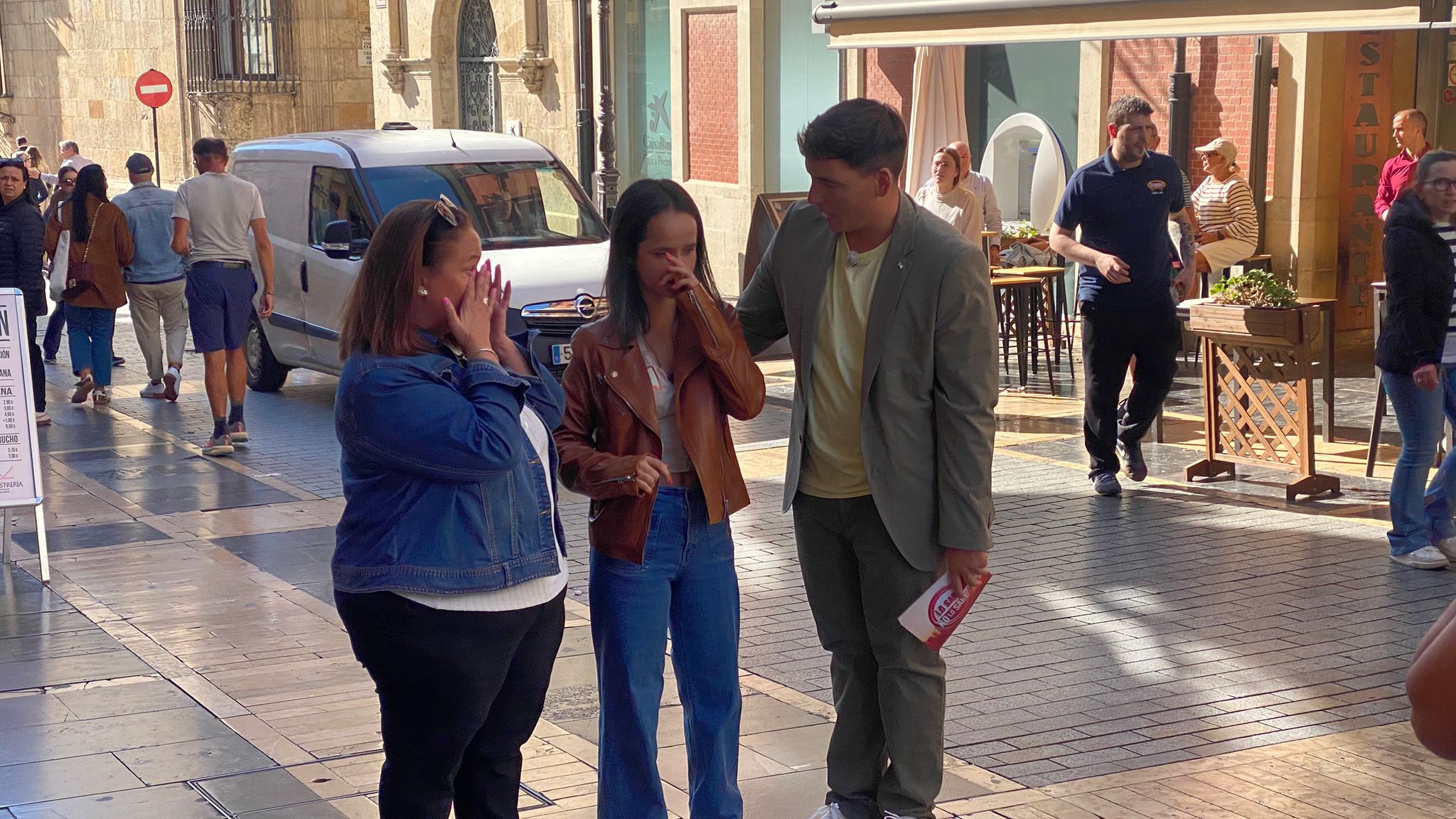 La grabación del programa de televisión &#039;Lo sabe, no lo sabe&#039; en León