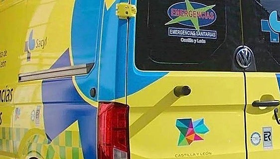 Joven motorista herido en un accidente en Villablino