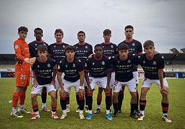 Once del Júpiter Leonés para el partido ante la Arandina.