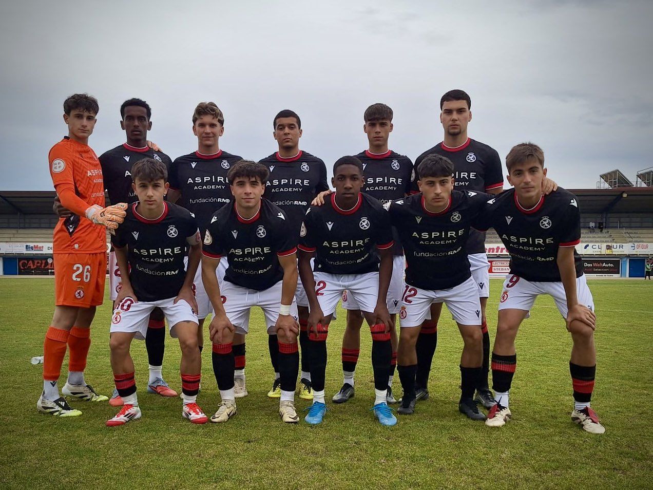 Once del Júpiter Leonés para el partido ante la Arandina.