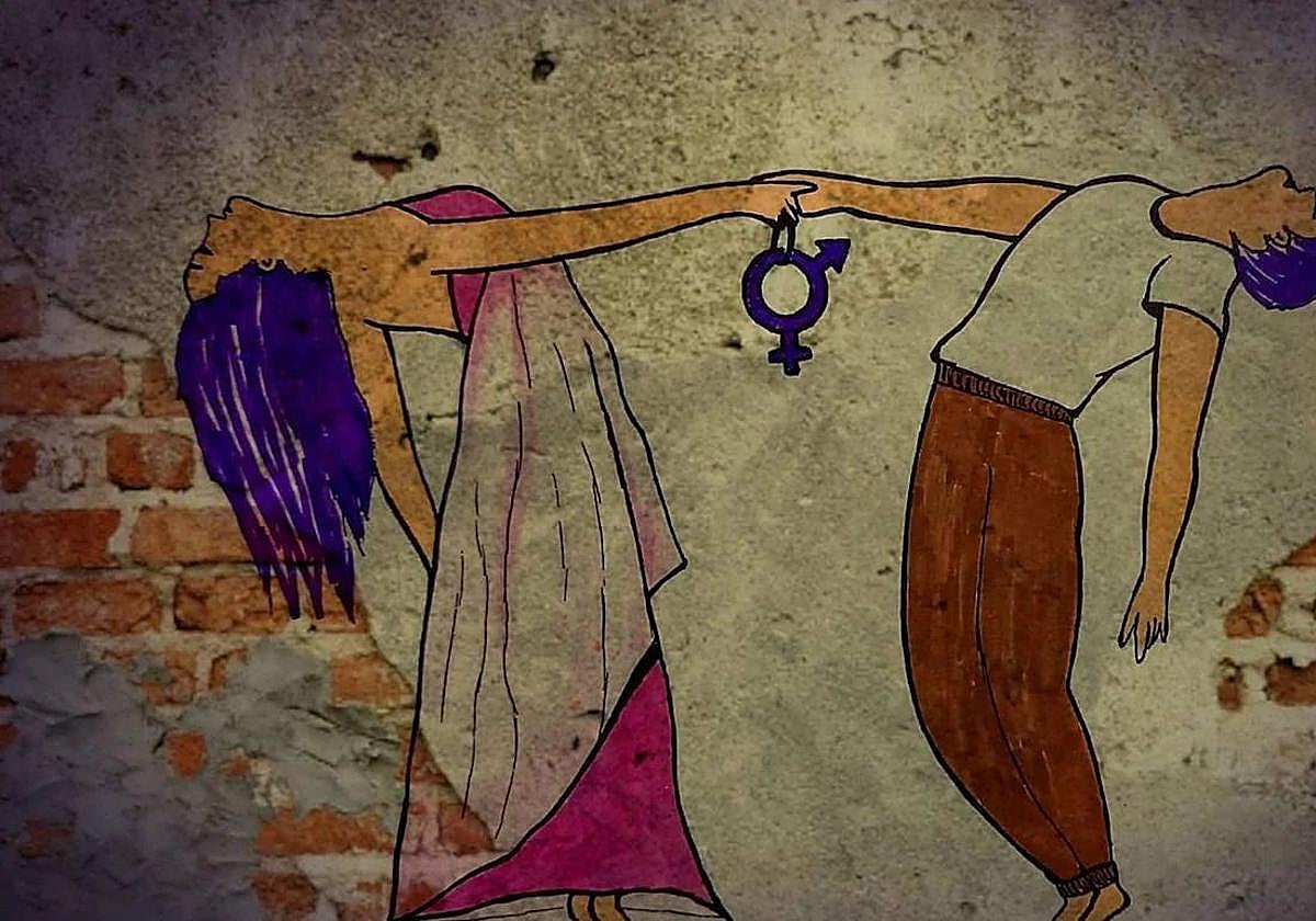 Dibujo del cartel de las I jornadas.