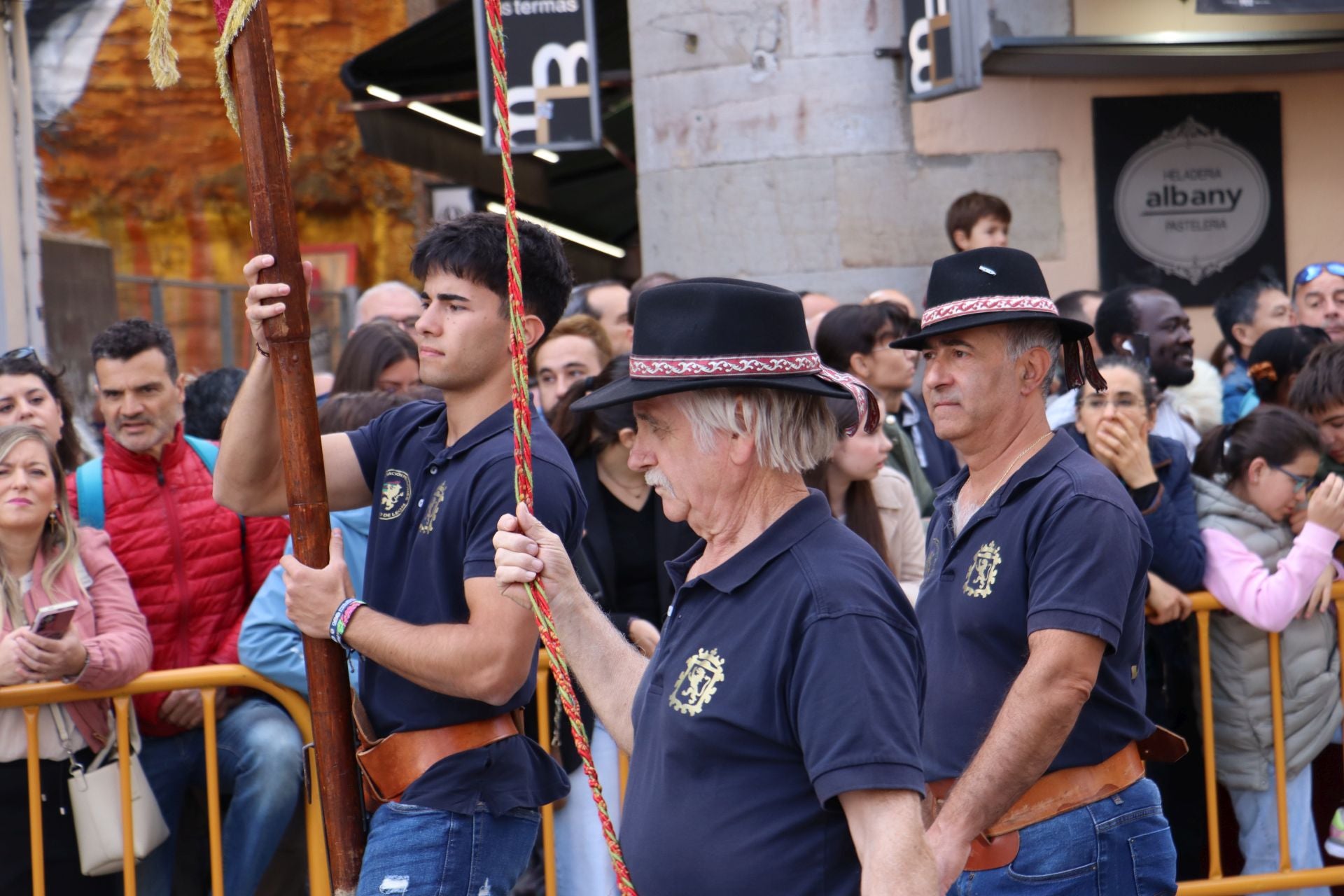 Las mejores imágenes del desfile de pendones por León