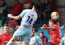 Xami, en un duelo aéreo en Tajonar.
